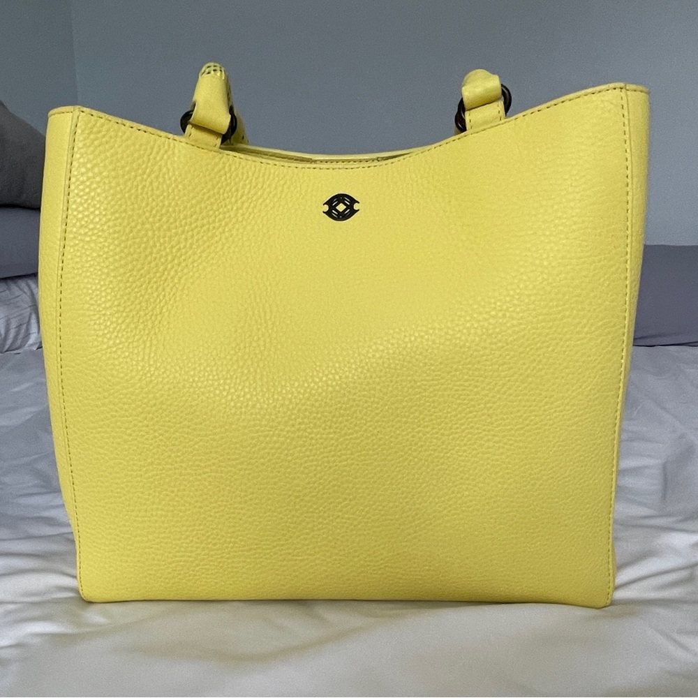 Dagne Dover Sunbreak Yellow Small Allyn tote